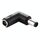 Adattatore di alimentazione DC 7406 maschio a DC 7406 femmina per notebook HP, gomito ad angolo retto di 90 gradi Adattatore di alimentazione DC 7406 maschio a DC 7406 femmina per notebook HP, gomito ad angolo retto di 90 gradi