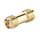 Adattatore connettore femmina SMA a femmina SMA (oro)