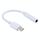 Adattatore audio da USB-C / Type-C a 3,5 mm, lunghezza: circa 10 cm (bianco) Adattatore audio da USB-C / Type-C a 3,5 mm, lunghezza: circa 10 cm (bianco)