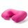 Cuscino per cuscino da viaggio gonfiabile a forma di U ad aria (rosa rossa) Cuscino per cuscino da viaggio gonfiabile a forma di U ad aria (rosa rossa)