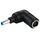 DC 4506 maschio a DC 7406 adattatore di alimentazione connettore femmina per notebook HP, gomito ad angolo retto a 90 gradi DC 4506 maschio a DC 7406 adattatore di alimentazione connettore femmina per notebook HP, gomito ad angolo retto a 90 gradi