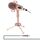 Microfono professionale a condensatore da gioco Yanmai Y20 con supporto per treppiede, lunghezza cavo: 1,8 m, Compatibile con PC e Mac per Live Broadcast Show, KTV, ecc. (Rose Gold)