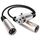 Cavo adattatore per connettore audio da 30 cm a 3 pin XLR CANNON 1 femmina a 2 maschio per microfono / apparecchiatura audio Cavo adattatore per connettore audio da 30 cm a 3 pin XLR CANNON 1 femmina a 2 maschio per microfono / apparecchiatura audio