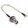 Cavo da 15 cm TNC femmina a MCX maschio con gomito a 90 gradi RG316