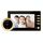 Danmini Q10 Schermo da 4,3 pollici Motion Detection Camera Video Alarm Visualizzatore porta digitale intelligente, supporto TF Card (oro) Danmini Q10 Schermo da 4,3 pollici Motion Detection Camera Video Alarm Visualizzatore porta digitale intelligente, supporto TF Card (oro)