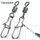 2 pezzi (10 pezzi / pacco) connettore da pesca in acciaio inossidabile perno cuscinetto rotante girevole perni a scatto accessori attrezzatura da pesca connettore (8 (22 mm)) 2 pezzi (10 pezzi / pacco) connettore da pesca in acciaio inossidabile perno cuscinetto rotante girevole perni a scatto accessori attrezzatura da pesca connettore (8 (22 mm))