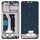 Per Vivo Y81 Cornice centrale con cornice (nera)
