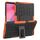 Custodia antiurto in TPU + PC con struttura per pneumatici per Galaxy Tab A 10.1 2019 T510 / T515, con supporto (arancione) Custodia antiurto in TPU + PC con struttura per pneumatici per Galaxy Tab A 10.1 2019 T510 / T515, con supporto (arancione)