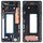 Cornice centrale per Samsung Galaxy Note9 SM-N960F/DS, SM-N960U, SM-N9600/DS con tasti laterali (nero) Cornice centrale per Samsung Galaxy Note9 SM-N960F/DS, SM-N960U, SM-N9600/DS con tasti laterali (nero)
