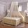 Zanzariera per soffitto sospeso circolare per uso domestico tende principessa (giallo chiaro) Zanzariera per soffitto sospeso circolare per uso domestico tende principessa (giallo chiaro)