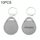 10 PCS 125KHz TK / EM4100 Portachiavi con portachiavi con chip di prossimità (grigio) 10 PCS 125KHz TK / EM4100 Portachiavi con portachiavi con chip di prossimità (grigio)
