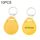 10 PCS 125KHz TK / EM4100 Portachiavi con portachiavi con chip di prossimità (arancione) 10 PCS 125KHz TK / EM4100 Portachiavi con portachiavi con chip di prossimità (arancione)