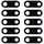 Obiettivo fotocamera posteriore 10 PC per Nokia 6 TA-1000 TA-1003 TA-1021 TA-1025 TA-1033 TA-1039 Obiettivo fotocamera posteriore 10 PC per Nokia 6 TA-1000 TA-1003 TA-1021 TA-1025 TA-1033 TA-1039