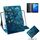 Custodia in pelle con vibrazione orizzontale motivo fiori di albicocca per Huawei MediaPad M5 Lite 8 / Honor Tab 5, con supporto, slot per schede e portafoglio Custodia in pelle con vibrazione orizzontale motivo fiori di albicocca per Huawei MediaPad M5 Lite 8 / Honor Tab 5, con supporto, slot per schede e portafoglio