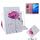 Custodia in pelle con vibrazione orizzontale motivo orchidee viola per Huawei MediaPad M5 Lite 8 / Honor Tab 5, con supporto, slot per schede e portafoglio Custodia in pelle con vibrazione orizzontale motivo orchidee viola per Huawei MediaPad M5 Lite 8 / Honor Tab 5, con supporto, slot per schede e portafoglio