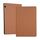 Custodia protettiva in TPU universale in tessuto per Huawei MediaPad T5, con supporto (marrone) Custodia protettiva in TPU universale in tessuto per Huawei MediaPad T5, con supporto (marrone)