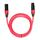 Cavo audio per mixer microfono XRL maschio a femmina, lunghezza: 5 m (rosso) Cavo audio per mixer microfono XRL maschio a femmina, lunghezza: 5 m (rosso)