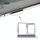 Vassoio scheda SIM + vassoio scheda micro SD per LG G6 H870 H871 H872 LS993 VS998 US997 H873 (argento) Vassoio scheda SIM + vassoio scheda micro SD per LG G6 H870 H871 H872 LS993 VS998 US997 H873 (argento)
