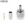 Connettore coassiale RF maschio TNC da 10 pezzi per cavo RG58 RG142 RG400 LMR195 Connettore coassiale RF maschio TNC da 10 pezzi per cavo RG58 RG142 RG400 LMR195