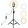 PULUZ 10,2 pollici 26 cm LED Anello luminoso + 1,1 m Montaggio su treppiede Vlogging Video Light Kit di trasmissione live PULUZ 10,2 pollici 26 cm LED Anello luminoso + 1,1 m Montaggio su treppiede Vlogging Video Light Kit di trasmissione live