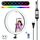 Pulluz 11.8 pollici 30 cm RGB Ring Dimmable LED Ring Vlogging Selfie Photography Photography Lights with Cold Shoe Treppiede Treppiede Testa e telefono Morsetto (nero) (spina USA) Pulluz 11.8 pollici 30 cm RGB Ring Dimmable LED Ring Vlogging Selfie Photography Photography Lights with Cold Shoe Treppiede Treppiede Testa e telefono Morsetto (nero) (spina USA)