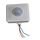 Interruttore per faretti da parete con sensore di movimento a infrarossi PIR di sicurezza automatica, dimensioni: 12 mm (bianco)