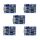 5 PCS TP4056 Modulo scheda di ricarica Micro interfaccia USB Microfono USB per batteria al litio 1A