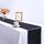 10 pezzi tovaglia in raso decorazione della tavola per la casa festa matrimonio decorazione natalizia (nero)