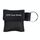 Maschera di protezione per il viso di emergenza per RCP Portachiavi Maschera per la respirazione (nera) Maschera di protezione per il viso di emergenza per RCP Portachiavi Maschera per la respirazione (nera)