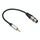 TC210KF183 Cavo audio da 3,5 mm maschio a XLR femmina, lunghezza: 0,3 m