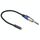 3094MF-03 Cavo audio da 6,35 mm maschio a 3,5 mm femmina, lunghezza: 0,3 m 3094MF-03 Cavo audio da 6,35 mm maschio a 3,5 mm femmina, lunghezza: 0,3 m