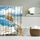 Tende da doccia lavabili in poliestere per vasca da bagno in poliestere con conchiglia di stelle marine, 2 pezzi, dimensioni: 150X180cm (libro) Tende da doccia lavabili in poliestere per vasca da bagno in poliestere con conchiglia di stelle marine, 2 pezzi, dimensioni: 150X180cm (libro)