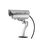 Telecamera CCTV fittizia impermeabile IP66 con LED lampeggiante per un allarme di sicurezza dall'aspetto realistico (argento) Telecamera CCTV fittizia impermeabile IP66 con LED lampeggiante per un allarme di sicurezza dall'aspetto realistico (argento)