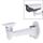 Supporto per montaggio a parete CCTV Staffa in alluminio metallizzato argento Staffa da interno per esterni per telecamera Bullet Accessori per staffa telecamera IP Supporto per montaggio a parete CCTV Staffa in alluminio metallizzato argento Staffa da interno per esterni per telecamera Bullet Accessori per staffa telecamera IP