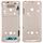 Piastra cornice cornice LCD alloggiamento anteriore per LG G6 / H870 / H970DS / H872 / LS993 / VS998 / US997 (oro)