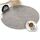 Tovaglietta per tavolo da pranzo di forma ovale in PVC Isolamento termico Tovagliette antiscivolo Tovagliette per stoviglie (lino) Tovaglietta per tavolo da pranzo di forma ovale in PVC Isolamento termico Tovagliette antiscivolo Tovagliette per stoviglie (lino)