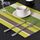 2 PZ Cucina Tavolo da pranzo Tovaglietta Tovaglioli Resistente al calore PVC Stripe Mat Tovagliette Manteles Centrini Sottobicchiere Cup Pad (verde) 2 PZ Cucina Tavolo da pranzo Tovaglietta Tovaglioli Resistente al calore PVC Stripe Mat Tovagliette Manteles Centrini Sottobicchiere Cup Pad (verde)