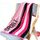 Asciugamano fitness ispessimento in cotone a righe (rosso)