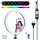 Pulluz 11,8 pollici 30 cm RGB Dimmable LED Ring Vlogging Selfie Photography Photography Lights with Freddo Scarpa Tripod Ball Ball Head & Phone Morsetto (nero) (spina UE) Pulluz 11,8 pollici 30 cm RGB Dimmable LED Ring Vlogging Selfie Photography Photography Lights with Freddo Scarpa Tripod Ball Ball Head & Phone Morsetto (nero) (spina UE)