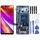 Schermo LCD originale per LG G7 ThinQ / G710 G710EM G710PM G710VMP Digitizer Assemblaggio completo con cornice (Argento) Schermo LCD originale per LG G7 ThinQ / G710 G710EM G710PM G710VMP Digitizer Assemblaggio completo con cornice (Argento)