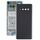 Cover posteriore batteria per Galaxy S10 con obiettivo fotocamera (nero)