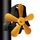 YL106 5Blade alta temperatura di calore di alluminio Powered Camino Stufa Fan YL106 5Blade alta temperatura di calore di alluminio Powered Camino Stufa Fan