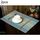 2 PCS casa Tabella stuoia della tazza creativo decorazione bevanda caffè Tovaglietta tavola, Dimensione: 45x30cm 2 PCS casa Tabella stuoia della tazza creativo decorazione bevanda caffè Tovaglietta tavola, Dimensione: 45x30cm