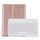 ST 860S per Samsung Galaxy Tab S6 10.5 pollici T860 / T865 Custodia per tastiera Bluetooth con retroilluminazione rimovibile con supporto e funzione slot per penna (oro rosa) ST 860S per Samsung Galaxy Tab S6 10.5 pollici T860 / T865 Custodia per tastiera Bluetooth con retroilluminazione rimovibile con supporto e funzione slot per penna (oro rosa)