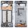 Per Galaxy S10 5G Cornice con cornice centrale con tasti laterali (grigio) Per Galaxy S10 5G Cornice con cornice centrale con tasti laterali (grigio)