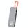 Adattatore HUB di estensione multifunzionale 8 in 1 Type-C / USB-C a HDMI ROCK TR03 (grigio)