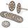 8 fori Emery taglio chip Jade lama per sega elettrica Accessori Grinder