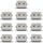 Connettore porta di ricarica da 10 PC per Sony Xperia XA1 Ultra G3221 G3212 G3223 G3226 Connettore porta di ricarica da 10 PC per Sony Xperia XA1 Ultra G3221 G3212 G3223 G3226