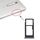 Vassoio scheda SIM + vassoio scheda SIM / vassoio scheda micro SD per Nokia 6.1 / 6 (2018) / TA-1043 TA-1045 TA-1050 TA-1054 TA-1068 (nero) Vassoio scheda SIM + vassoio scheda SIM / vassoio scheda micro SD per Nokia 6.1 / 6 (2018) / TA-1043 TA-1045 TA-1050 TA-1054 TA-1068 (nero)