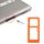 Vassoio scheda SIM + vassoio scheda SIM / vassoio scheda micro SD per Nokia 8 / N8 TA-1012 TA-1004 TA-1052 (arancione) Vassoio scheda SIM + vassoio scheda SIM / vassoio scheda micro SD per Nokia 8 / N8 TA-1012 TA-1004 TA-1052 (arancione)